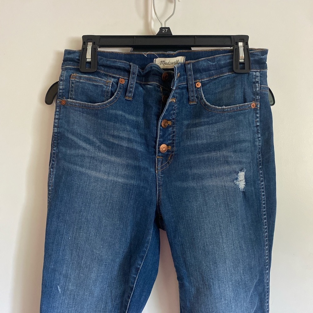 High waisted skinky jeans from Madewell! 
Worn once
Size 28
